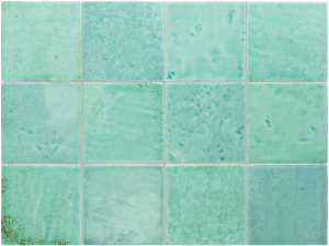 Equipe Menorca Aqua 10x10 niebieska płytka ścienna