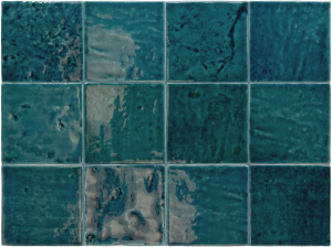 Equipe Menorca Amun 10x10 niebieska płytka ścienna