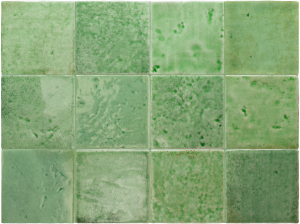 Equipe Menorca Lake 10x10 zielona płytka ścienna