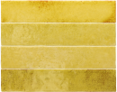 Hiszpańska żółta płytka cegiełka ceramiczna w połysku Equipe Menorca Lime 6,5x32,8