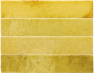 Equipe Menorca Lime 6,5x32,8 żółta płytka cegiełka