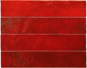 Equipe Menorca Volcano  6,5x32,8 czerwona płytka cegiełka