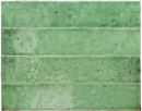 Hiszpańska zielona płytka cegiełka w połysku Equipe Menoraca Lake 6,5x32,8