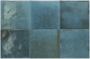 Hiszpańska gresowa płytka ścienna i podłogowa Equipe Spa and Pools Blue Night Gloss 15x15