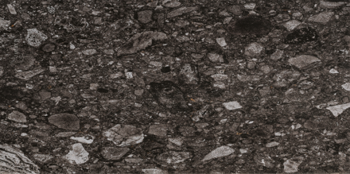 Płytka imitująca kamień, lastryko, w kolorze czarnym Mirage Norr Svart RR 03 Naturale 30x60 TX04