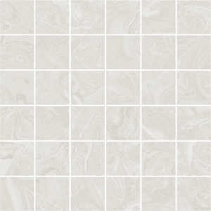 Arcana Spuma Mosaic Panna 30x30 mozaika imitująca beton z efektem mieszania farby