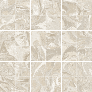 Arcana Spuma Mosaic Frappe 30x30 mozaika imitująca beton z efektem mieszania farby