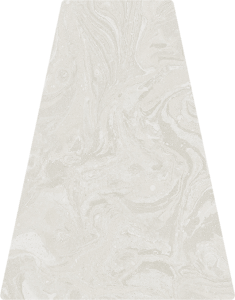 Arcana Spuma Frullato Panna 22,7x29 płytka imitująca beton w kształcie trapezu z efektem mieszania farby