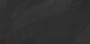 Płytka gresowa podłogowa, imitująca kamień, w matowym wykończeniu, o strukturalnej powierzchni w kolorze czarnym Leonardo Ceramica Ashima ASHM RB36N RM 30x60