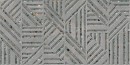 Płytka ścienna, lastryko w kolorze szarym, matowa z efektem 3D Prissmacer Ess. Rlv. Gobi Grigio Matt 60x120