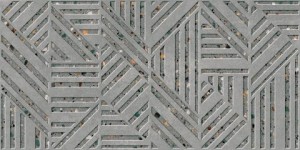 Prissmacer Ess. Rlv. Gobi Grigio Matt 60x120 płytki lastryko z efektem 3D