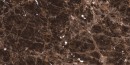 Połyskująca płytka marmurowa w brązowym kolorze Marazzi Allmarble Emperador Lux 60x120 cm MELN