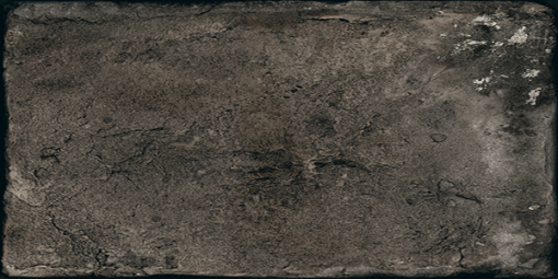 Płytka gresowa, podłogowa, imitująca beton w kolorze czarnym, strukturalna powierzchnia Fioranese Petite Nero Esterno 20,3x40,8 CF247E. Płytki inspirowane francuską podłogą cotto.