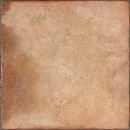 Płytka gresowa imitująca beton w kolorze pomarańczowym, naturalna, matowa powierzchnia Fioranese Petite Cotto Naturale 20,3x20,3 CF205. Płytki inspirowane francuską podłogą cotto.