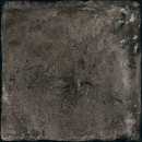 Płytka gresowa imitująca beton w kolorze czarnym, naturalna, matowa powierzchnia Fioranese Petite Nero Naturale 20,3x20,3 CF207. Płytki inspirowane francuską podłogą cotto.