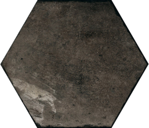 Fioranese Petite Esagona Nero Naturale 25x22 CF207EX płytki heksagonalne 