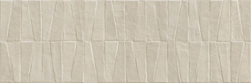 Struktularna płytka ścienna imitująca beton w beżowym kolorze, Marazzi Cementum Wall Struttura 3D Contact Sand 40x120 cm MM5Y