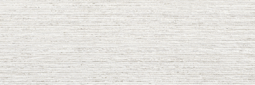 Płytka ścienna imitująca beton, w kolorze białym, matowa, strukturalna powierzchnia Porcelanosa Park Lineal Blanco L 25x44,3 100322647