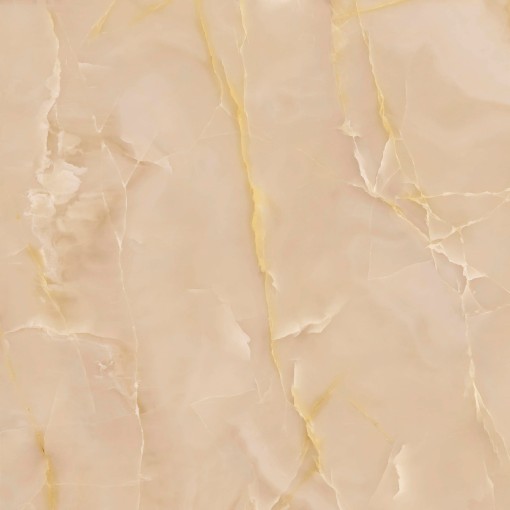 Połyskująca płytka imitująca marmur w beżowym kolorze, Marazzi Grande Marble Look Once Beige Lux 120x120 cm MERT
