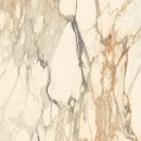 Matowa płytka imitująca marmur w beżowym kolorze, Marazzi Grande Marble Look Calacatta Vena Vecchia Matt 120x120 cm MEMH