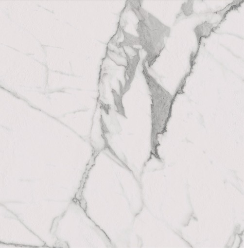 Matowa płytka imitująca marmur w białym kolorze z szarymi żyłami, Marazzi Fabula Statuario R10 60x60 cm MN4P
