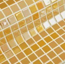Złota szklana mozaika dekoracyjna Dunin S-Series S-Gold 31,5x31,5