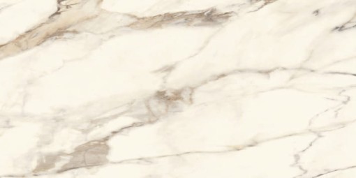 Płytka ścienno-podłogowa marmuropodobna w kolorze kremowym, matowa powierzchnia Porcelanosa Calacatta Gold Silk 59,6x120 100338787