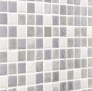 Dunin S-Series SMX Monaco 31,5x31,5 srebrno-szara szklana mozaika dekoracyjna