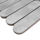 Dunin Allumi Pills Silver 29,4x29,2 srebrna szczotkowana metalowa mozaika ścienna dekoracyjna