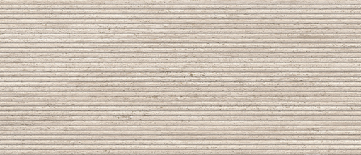 Płytka ścienna trawertynowa w kolorze beżowym, matowa, strukturalna powierzchnia Porcelanosa Canal Taranto Bone 59,6x150 100362289