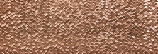 Płytka ścienna metaliczna w kolorze brązowym, matowa, strukturalna powierzchnia Porcelanosa Dubai Bronze 33,3x100 100295127