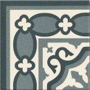 Mainzu Florentine Esquina Blu 20x20 płytki dekoracyjne podłogowe