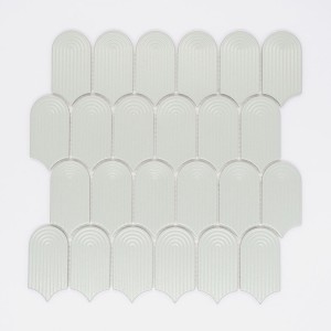 Raw Decor Wave Smokey Sage Matowy 28,8x29,75 mozaika dekoracyjna 