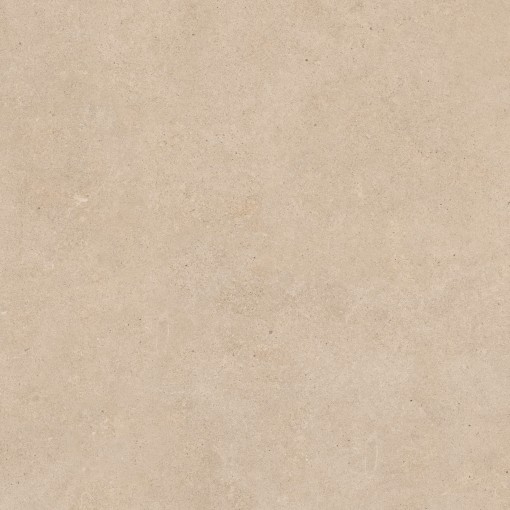 Płytka Marazzi Market New Stone Beige 60x60 cm M9RA z beżowym tłem i delikatną, porowatą strukturą betonu