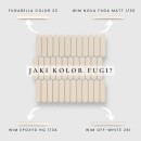 Mozaika dekoracyjna ścienno-podłogowa w kolorze beżowym, matowa powierzchnia Raw Decor Eclair Paris Cream Matowy 29,7x29,1