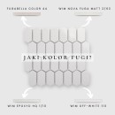 Mozaika dekoracyjna ścienno-podłogowa w kolorze jasnoszarym, połysk Raw Decor Heksalong Duży Jasno Szary Połysk 26,6x28,4