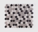 Mozaika dekoracyjna ścienno-podłogowa w kolorze szarym, matowa powierzchnia Raw Decor Heksagon Mały Szary Mix Matowy 26x30
