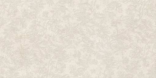 Biała płytka ścienna badź podłogowa Marazzi Mystone Berici Beige Decoro Flora 60x120 cm MM7W z subtelnym, tonalnym wzorem kwiatowym, niemal niewidocznym na pierwszy rzut oka