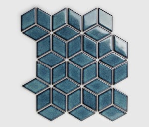 Raw Decor Diamond Adriatyk Połysk 30,5x26,6 mozaika dekoracyjna 