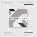 Mozaika dekoracyjna ścienno-podłogowa w kolorze szarym, matowa powierzchnia Raw Decor Aztec Compass Grey Matowy 25,9x25,9