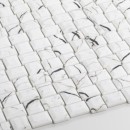Mozaika szklana dekoracyjna ścienna w kolorze zielonym, matowa powierzchnia Raw Decor Cube Marble Carrara Matowy 29,4x29,4