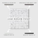 Mozaika szklana dekoracyjna ścienna w kolorze zielonym, matowa powierzchnia Raw Decor Cube Marble Carrara Matowy 29,4x29,4