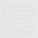 Mozaika szklana dekoracyjna ścienna w kolorze białym, matowa powierzchnia Raw Decor Sparrow White Matowy 27,4x27,4