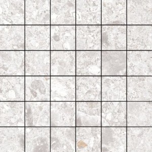 Marazzi Mystone Ceppo Di Gre Bianco Mosaico 30x30 MP32 mozaika ozdobna  w szarym kolorze