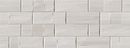 Płytka ścienna imitująca kamień, w kolorze beżowym, strukturalna, matowa powierzchnia Porcelanosa Block Butan Bone 45x120 100280341