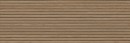 Drewnopodobna płytka ceramiczna Marazzi Naturalia Rovere Struttura Canneto 3D 33x100 cm MERQ, z wyraźnym, trójwymiarowym wzorem przypominającym drobne listewki lub bambus, jej ciepły odcień dębu i strukturalna powierzchnia tworzą nowoczesny efekt