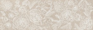 Marazzi Naturalia Decoro Incisione Beige Touch 33x100 MENP beżowa płytka ścienna dekoracyjna 