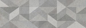 Marazzi Naturalia Decoro Micro Grigio Touch 33x100 MENR szara płytka ścienna dekoracyjna  