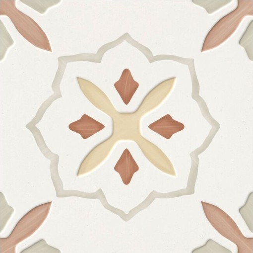 Peronda/Harmony Llevant Clay Cross LT Matt 22,3x22,3 patchworkowa płytka w matowym i połyskującym wykończeniu