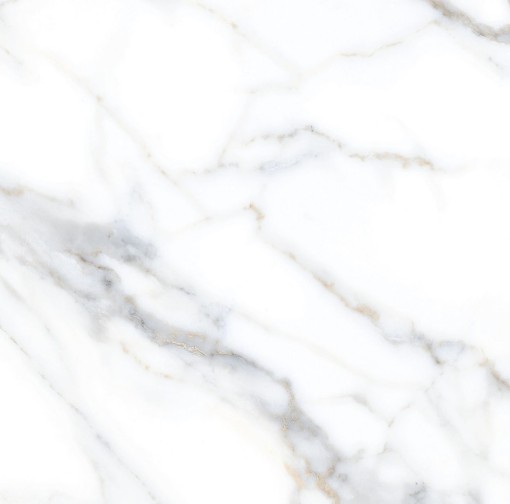 Płytka gresowa w kolorze białym, imitująca marmur w matowym wykończeniu, Prime Ceramics Carlos Statuario Carving 60x60